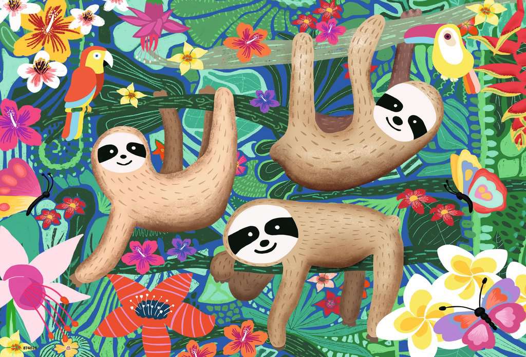 Koalas and Sloths Puzzle 24 PCS