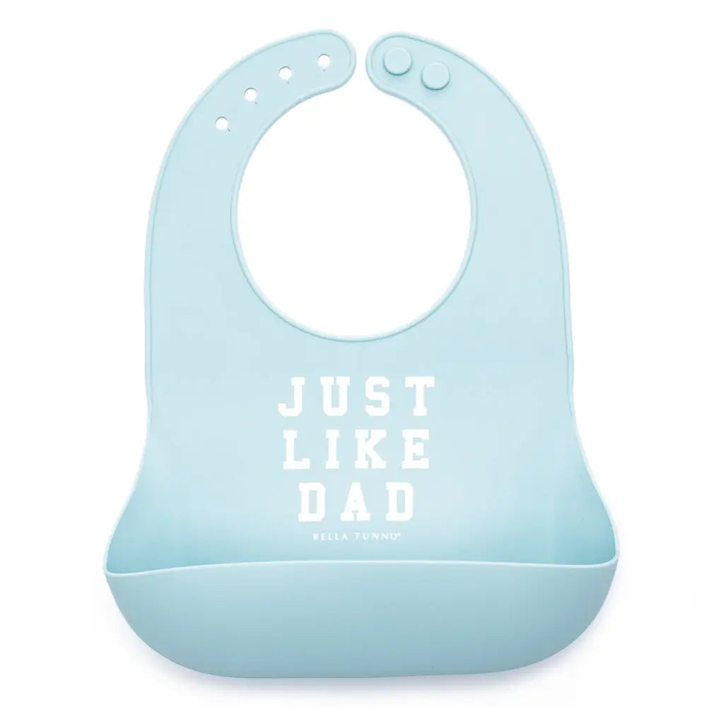 Just Like Dad Silicone Wonder Bib