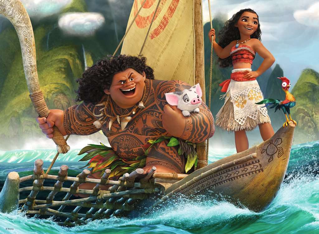 Disney Moana: One Ocean One Heart Puzzle 100 PCS