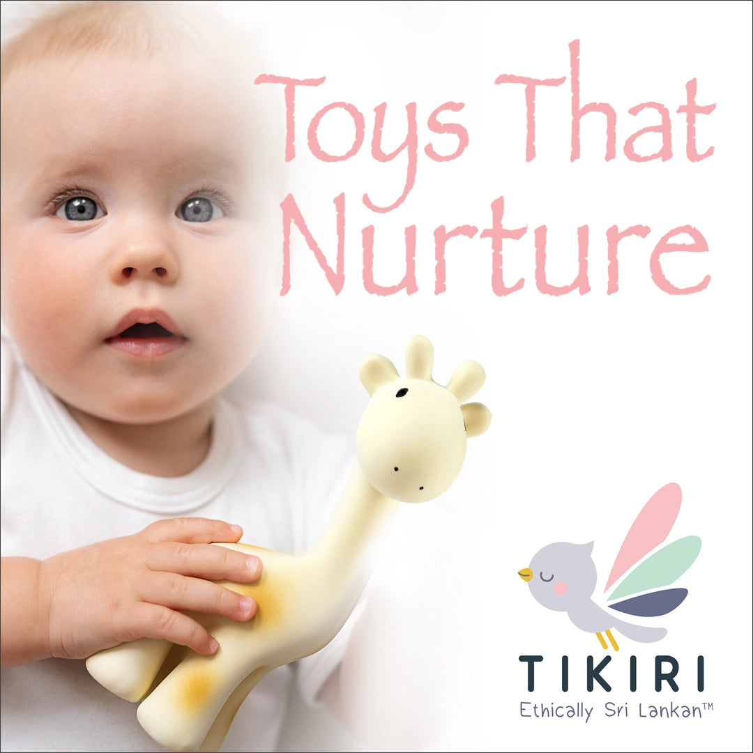 Giraffe Organic Rubber Teether Toy