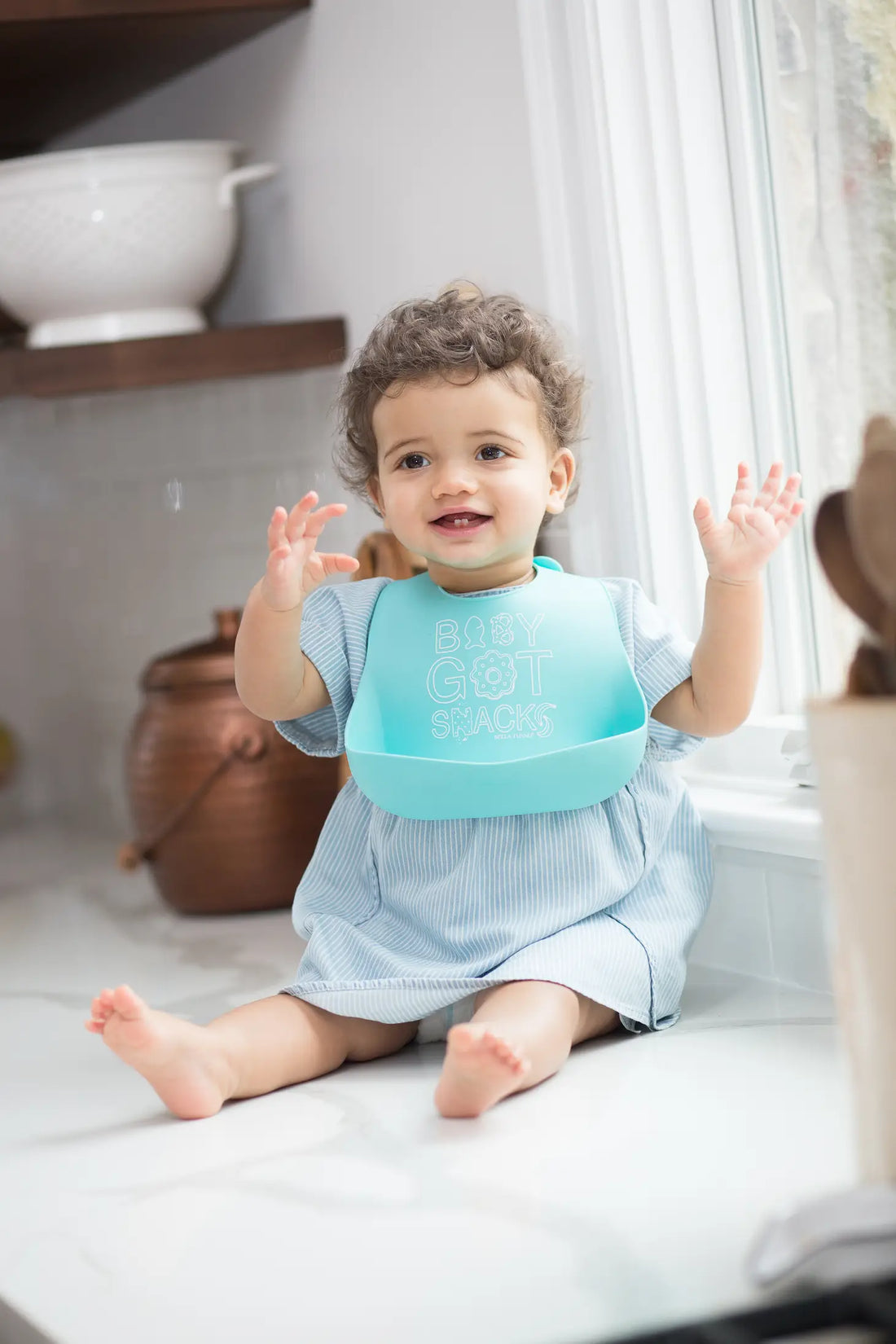 Baby Got Snacks Silicone Bib