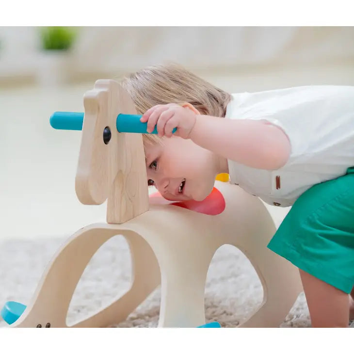 Palomino Ride On Rocking Horse
