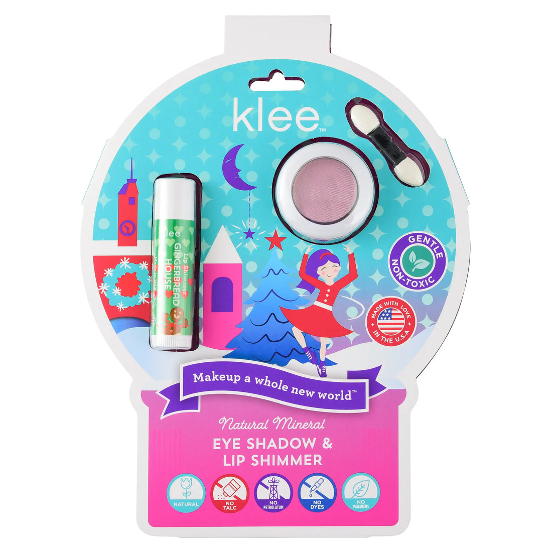 Snowglobe Twinkle - Holiday Eyeshadow and Lip Shimmer Set