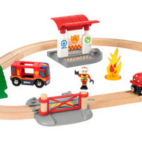 Rescue Firefighter Railway Set