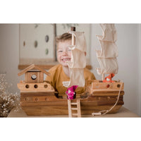 Wooden Pirate Ship