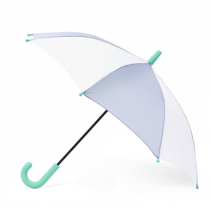 Kids Umbrella - Grey & White