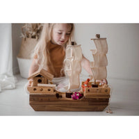 Wooden Pirate Ship