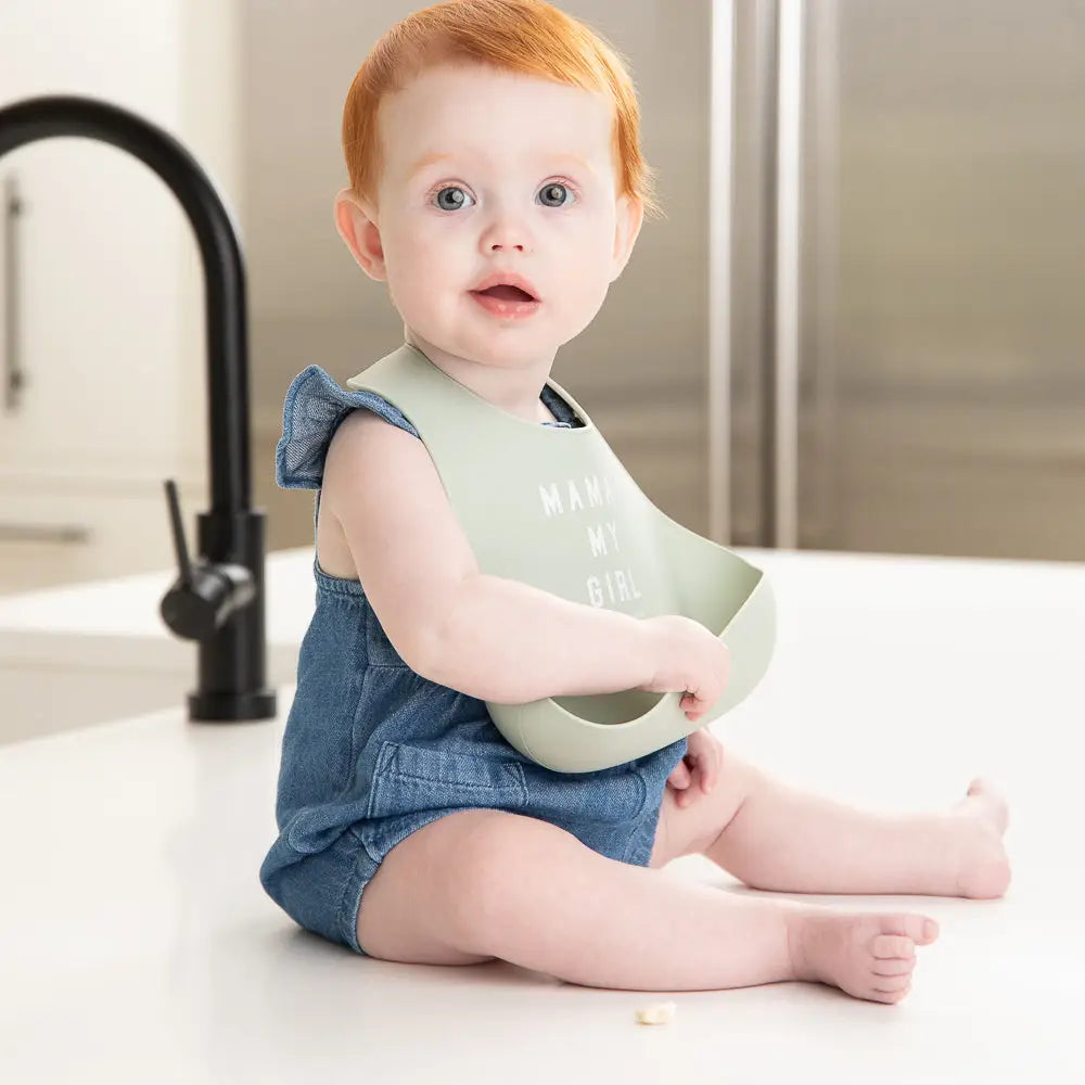 Mama's My Girl Silicone Wonder Bib