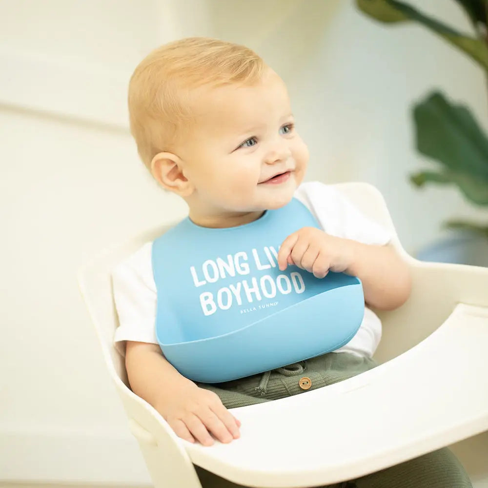 Long Live Boyhood Silicone Wonder Bib