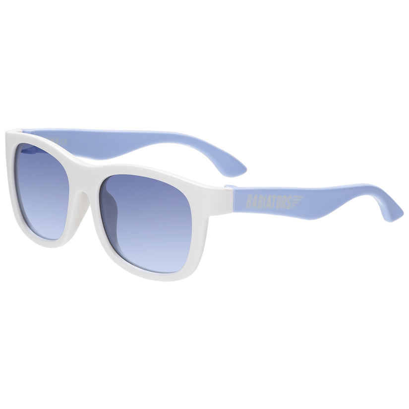 Fade to Blue Color Block Navigator Sunglasses