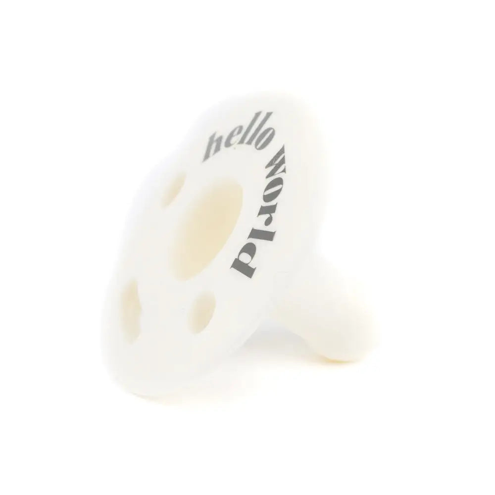 Hello World Bubbi Pacifier