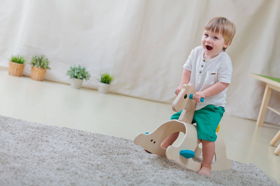 Palomino Ride On Rocking Horse