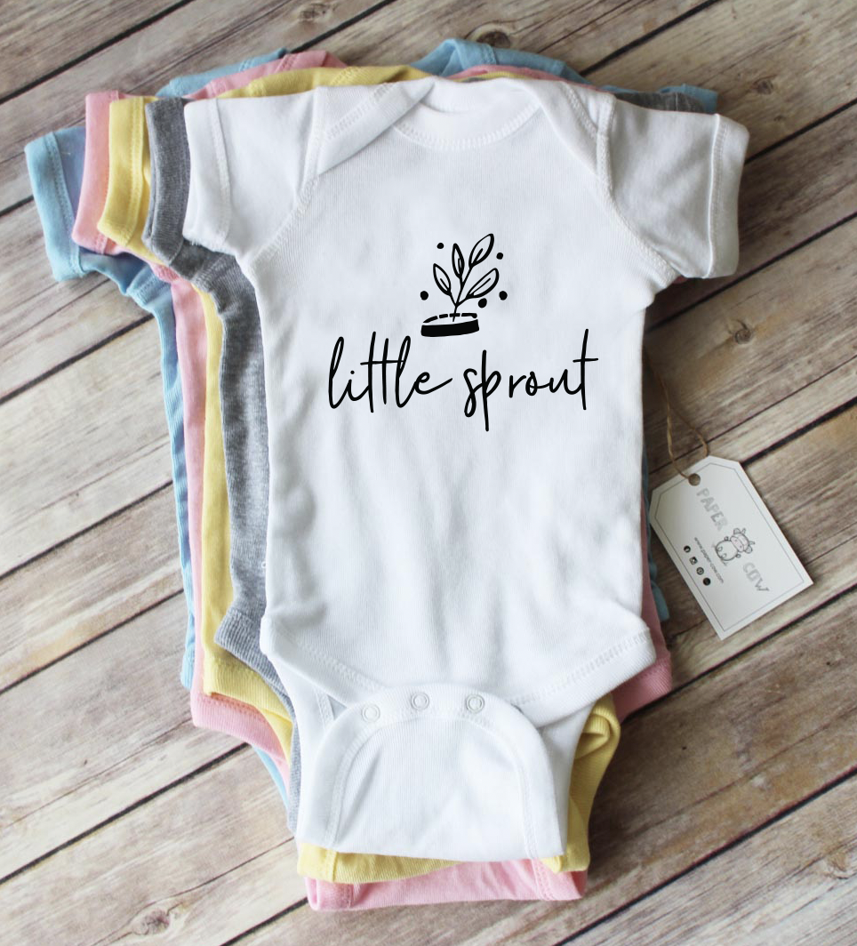 Little Sprout Long Sleeve Bodysuit