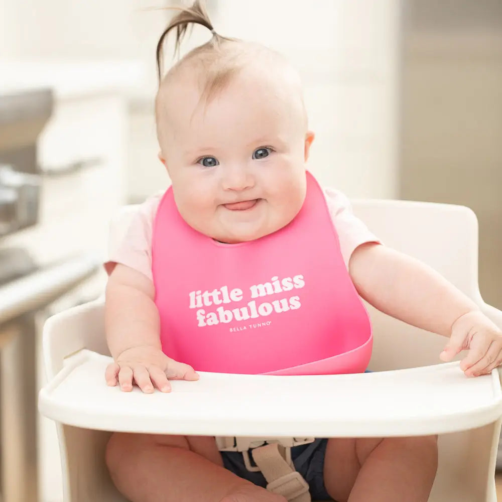 Little Miss Fabulous Silicone Wonder Bib