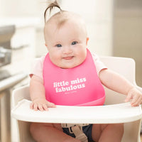 Little Miss Fabulous Silicone Wonder Bib