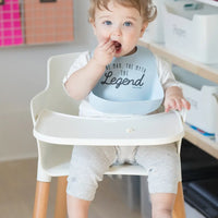The Man, the Myth, the Legend Silicone Wonder Bib