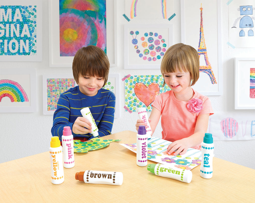 Brilliant 6 pack Dot Markers