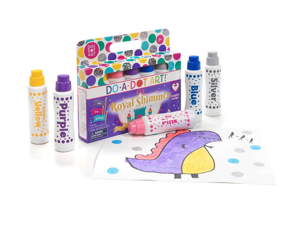 Royal Shimmer 5 pack Dot Markers