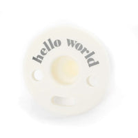 Hello World Bubbi Pacifier
