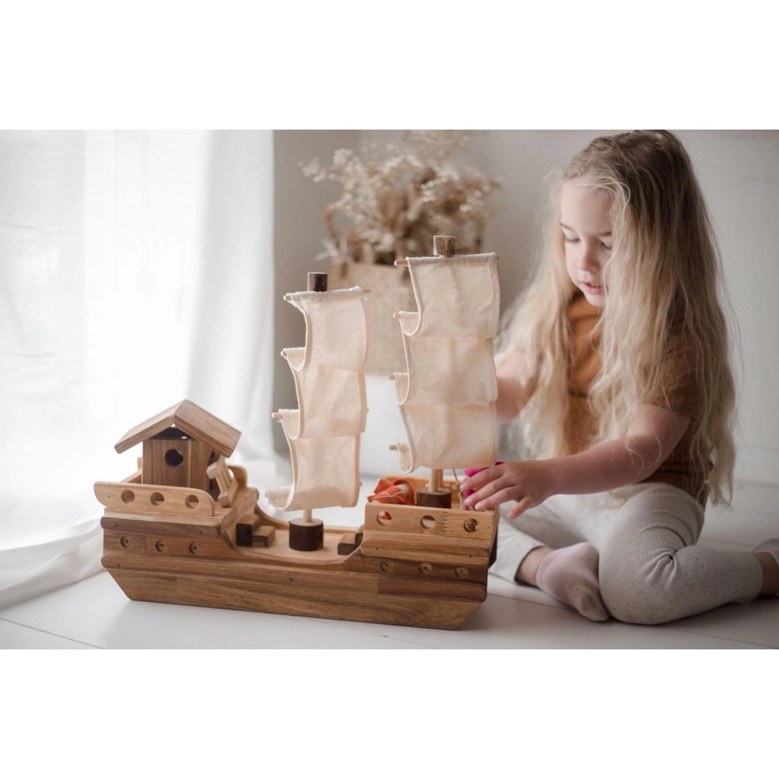 Wooden Pirate Ship
