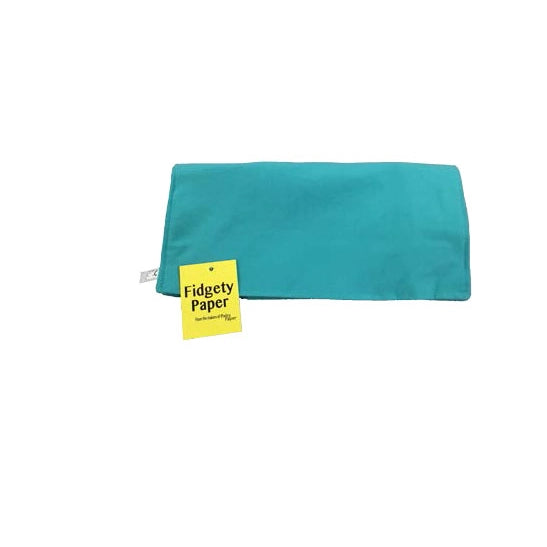 Large Turquoise Fidgety Paper