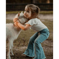 Sophie Denim Bell Bottoms-Bottoms-Bailey's Blossoms-18-24 M-bluebird baby & kids