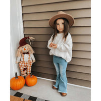 Sophie Denim Bell Bottoms-Bottoms-Bailey's Blossoms-4T-bluebird baby & kids