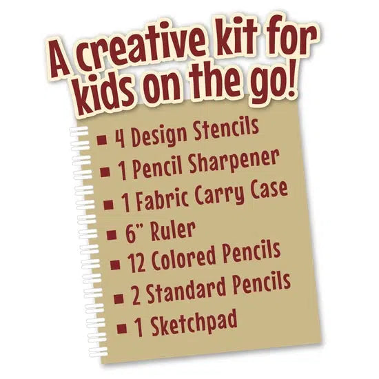 Artist On The Gogh - Travel Art Kit-Wooden Toys-BeginAgain-bluebird baby & kids