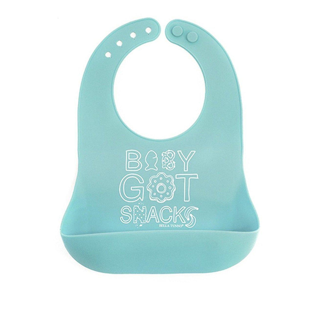 Baby Got Snacks Silicone Wonder Bib-Bibs-Bella Tunno-bluebird baby & kids