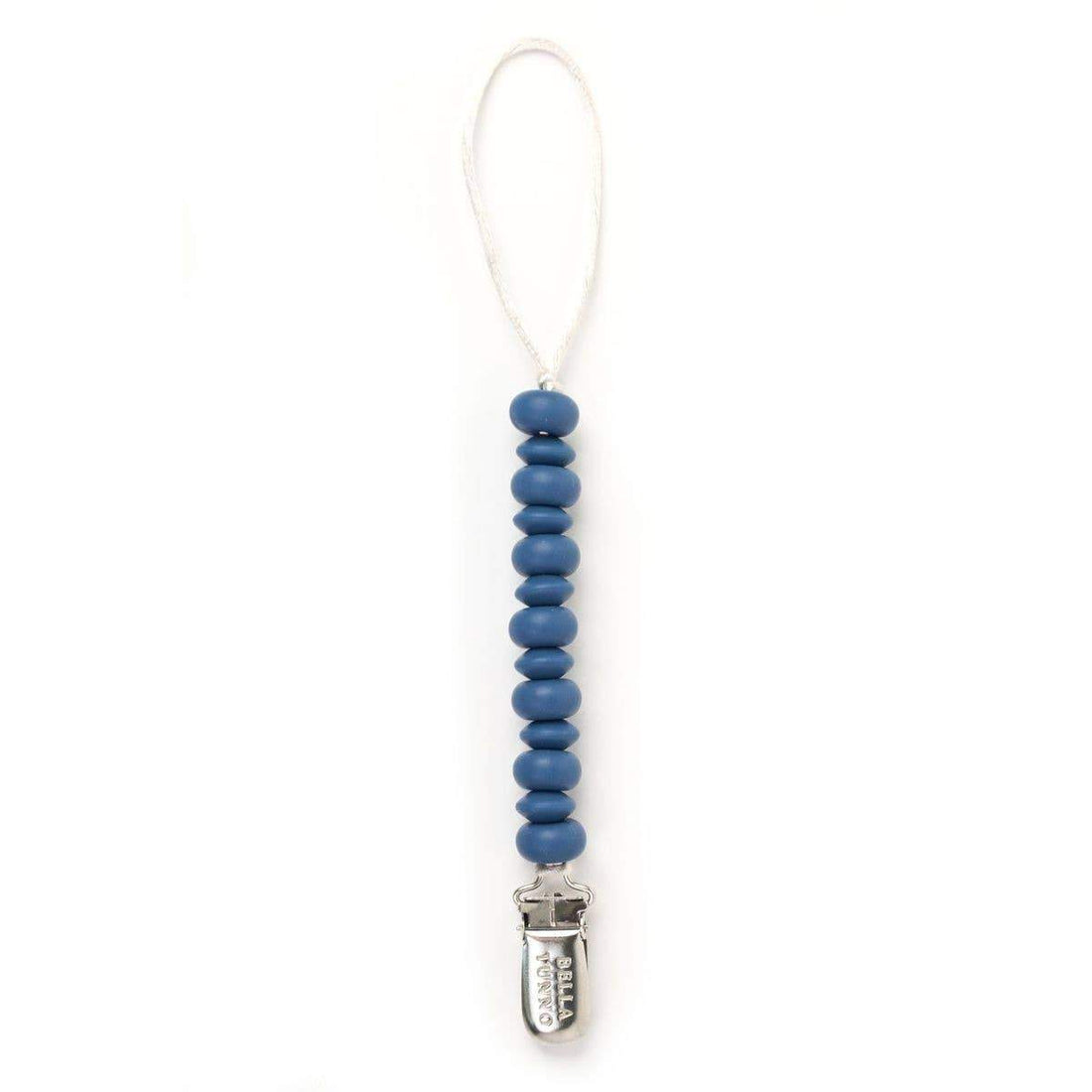 Navy Pacifier Clip-Pacifier Clip-Bella Tunno-bluebird baby & kids