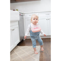 bella tunno silicone bib - taco belle-Bibs-Bella Tunno-bluebird