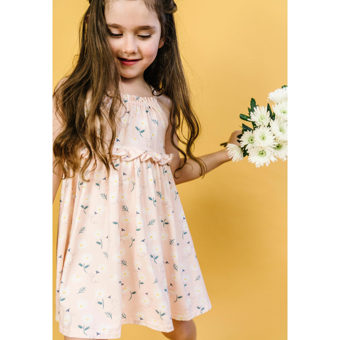 Darling Miss Daisy - Sunday Dress-Dresses-Bird & Bean-12-18 M-bluebird baby & kids