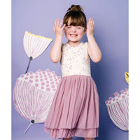 Garden Party Sleeveless Tutu Party Dress-Dresses-Bird & Bean-2-bluebird baby & kids