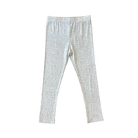 Solid Leggings-Bottoms-Bird & Bean-12-18 M-Heather Gray-bluebird baby & kids