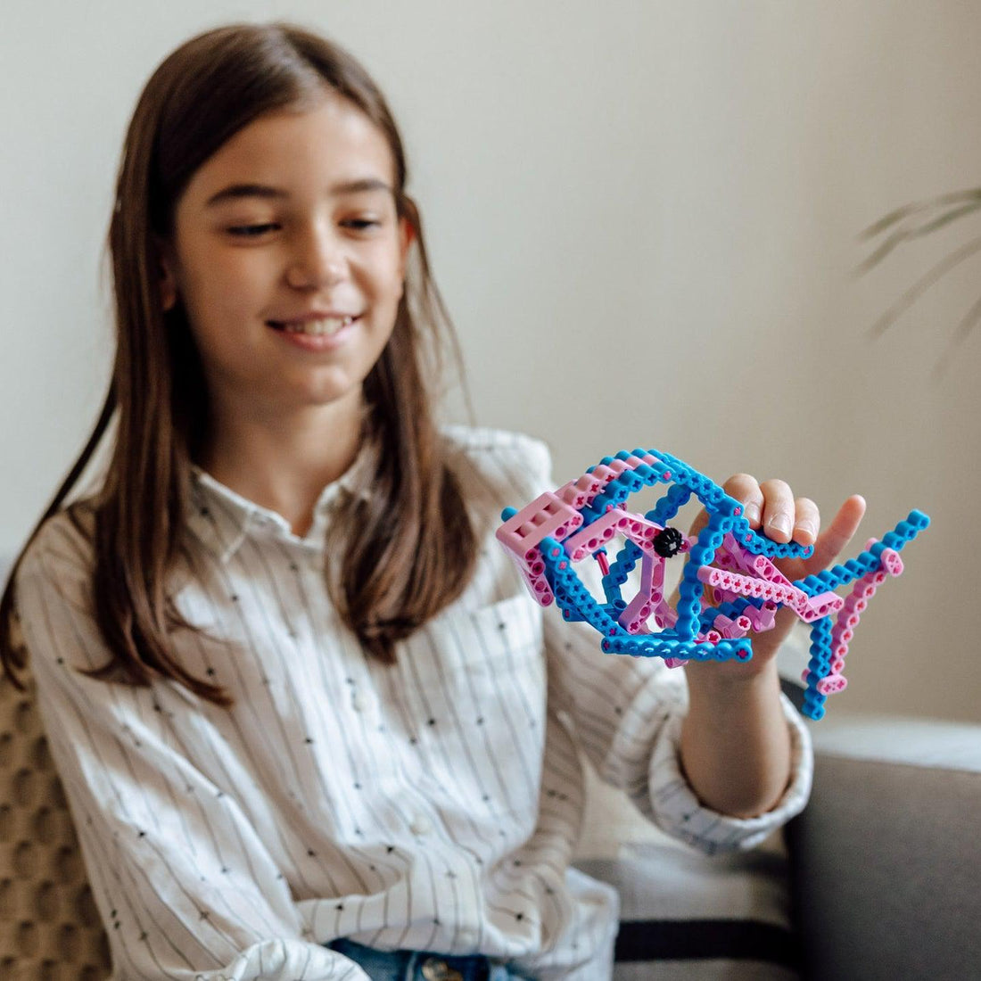 Seahorse Building Toy-C-bionic-bluebird baby & kids