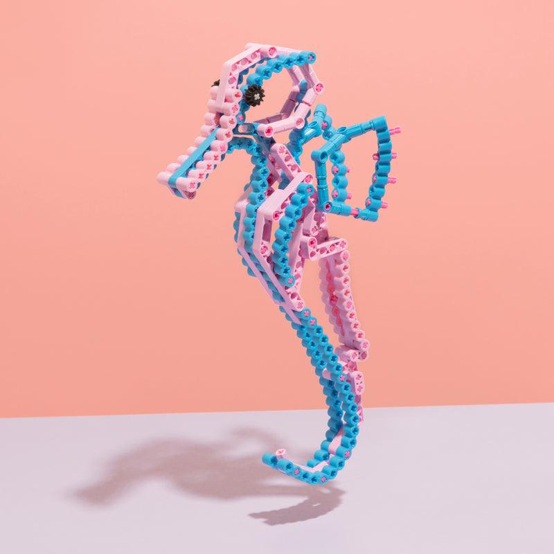 Seahorse Building Toy-C-bionic-bluebird baby & kids