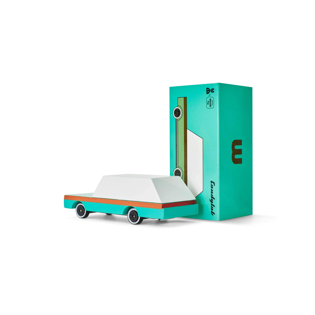 Teal Wagon Candy Car-Wooden Toys-Candylab Toys-bluebird baby & kids