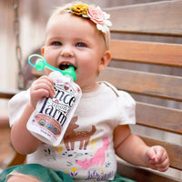 SoftSip Food Pouch Top - 4 CT | Swirl Colors-Nursing & Feeding-ChooMee-bluebird baby & kids