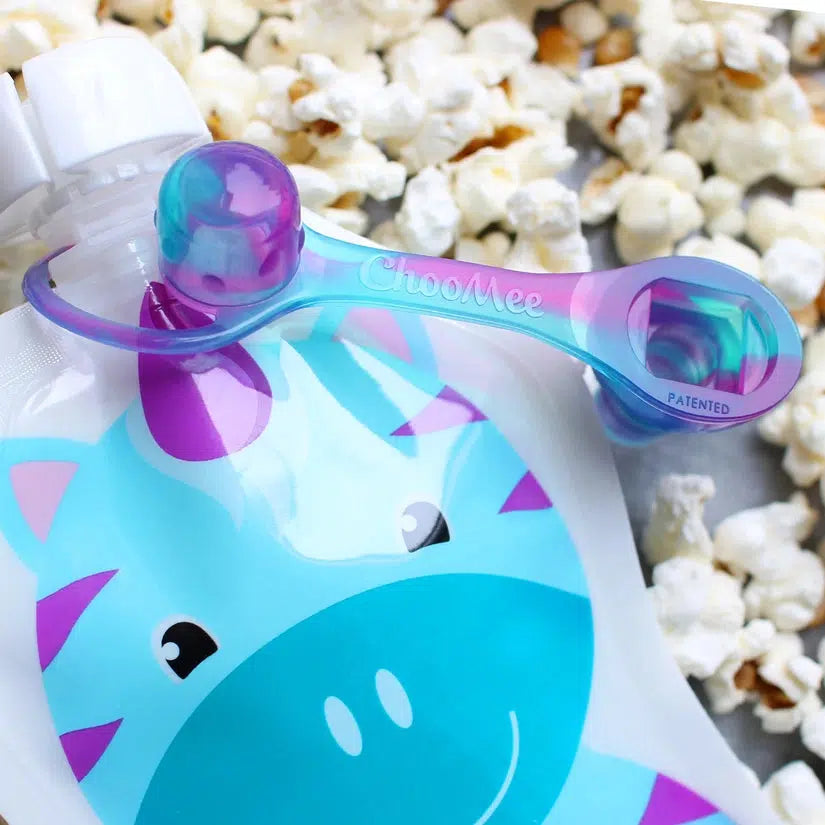 SoftSip Food Pouch Top - 4 CT | Swirl Colors-Nursing & Feeding-ChooMee-bluebird baby & kids