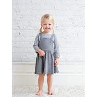 Jolie Jumper - Pewter-Dresses-Colored Organics-6-12 M-bluebird baby & kids