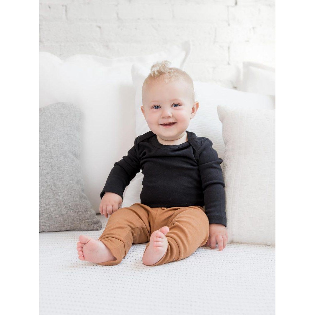 Organic Cruz Baby Joggers-Joggers-Colored Organics-0-3 M-Thyme-bluebird baby & kids