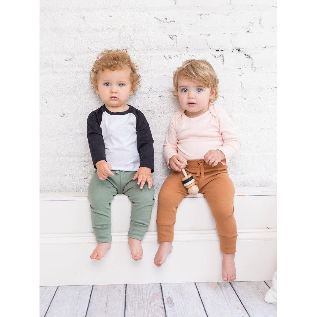 Organic Cruz Baby Joggers-Joggers-Colored Organics-0-3 M-Thyme-bluebird baby & kids