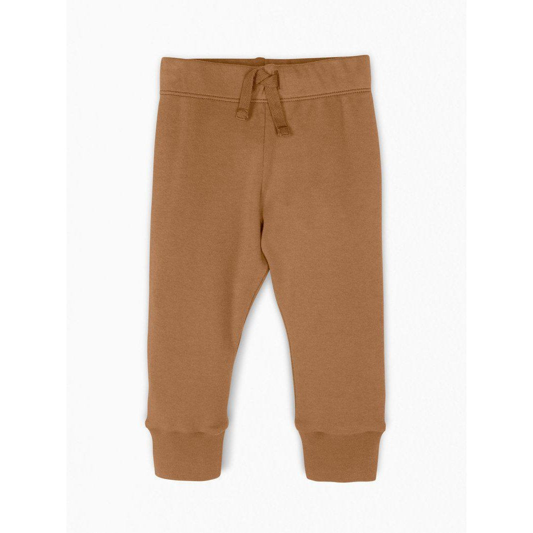 Organic Cruz Baby Joggers-Joggers-Colored Organics-3-6 M-Ginger-bluebird baby & kids
