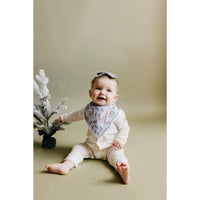 Cider Baby Bandana Drool Bibs-Bibs-Copper Pearl-Doe Print (Cider)-bluebird baby & kids