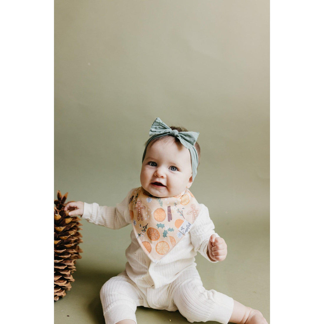 Cider Baby Bandana Drool Bibs-Bibs-Copper Pearl-Gingerbread (Cider)-bluebird baby & kids