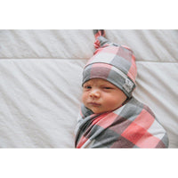 Jack Knit Swaddle Blanket-Blankets & Loveys-Copper Pearl-bluebird baby & kids