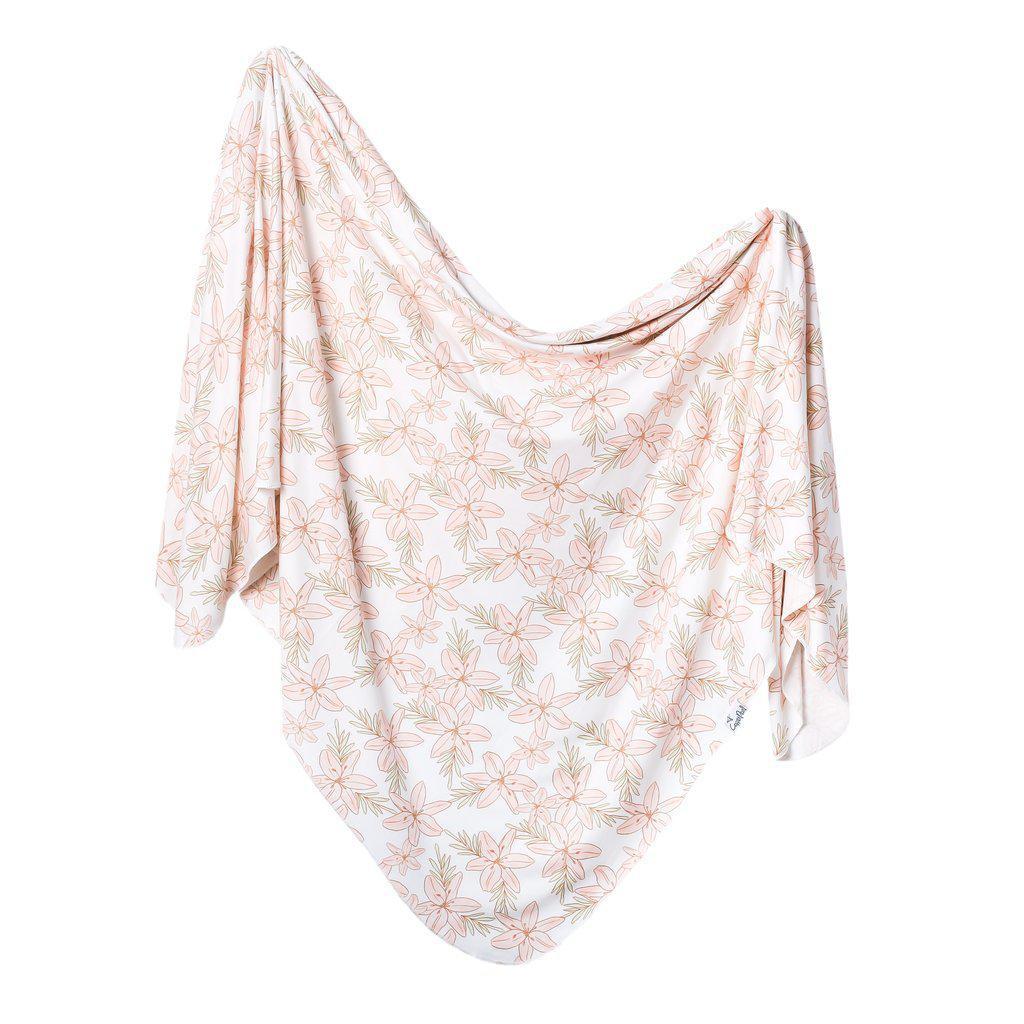 Kiana Knit Swaddle Blanket-Swaddle Blankets-Copper Pearl-bluebird baby & kids