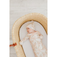 Kiana Newborn Top Knot Hat-Hats-Copper Pearl-bluebird baby & kids