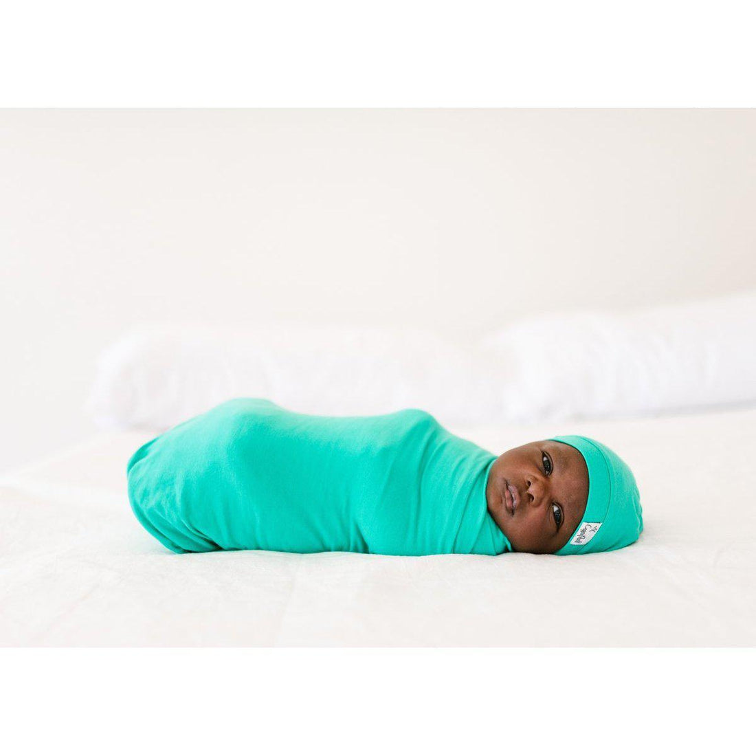 Spout Knit Swaddle Blanket-Blankets & Loveys-Copper Pearl-bluebird baby & kids