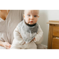 Trick Halloween Bandana Drool Bibs-Bibs-Copper Pearl-Gray Ombre-bluebird baby & kids